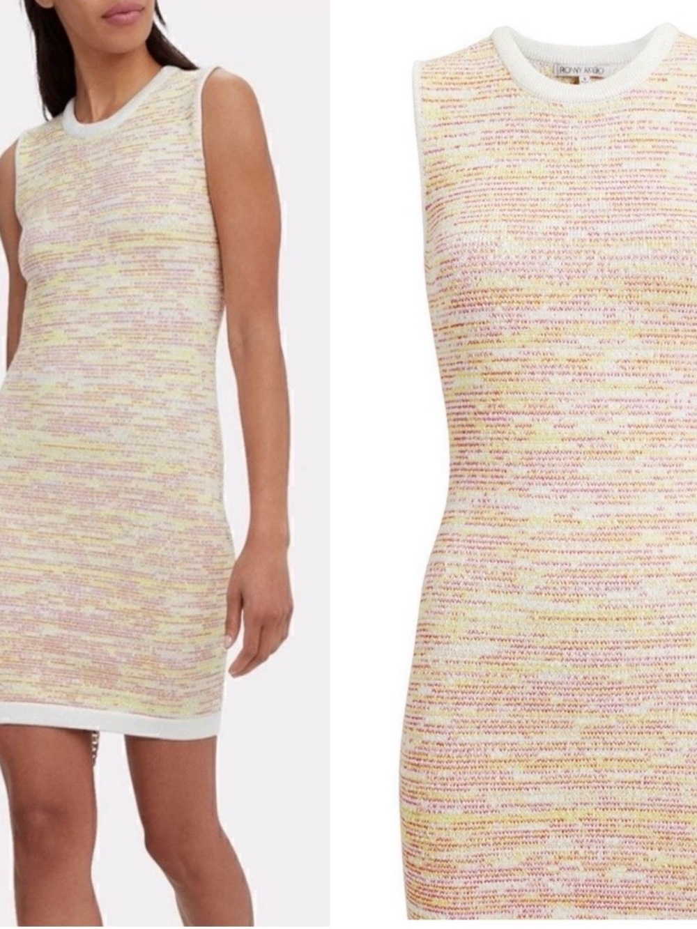 NWT Ronny Kobo Delta Tweed Mini Dress SIZE:XS